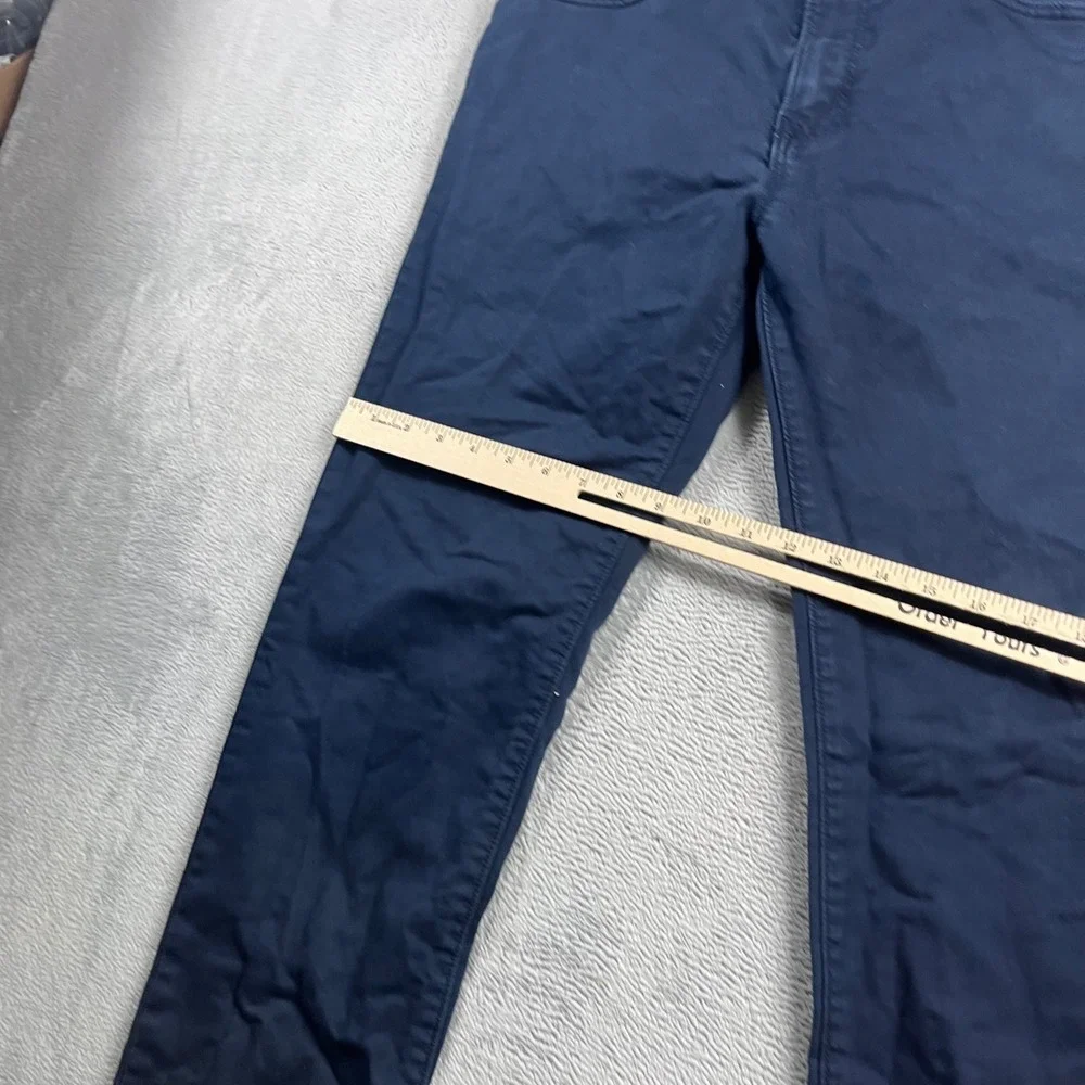 Banana Republic Travel Jean Mens 34x32 Slim Fit Navy Blue Stretch Pants